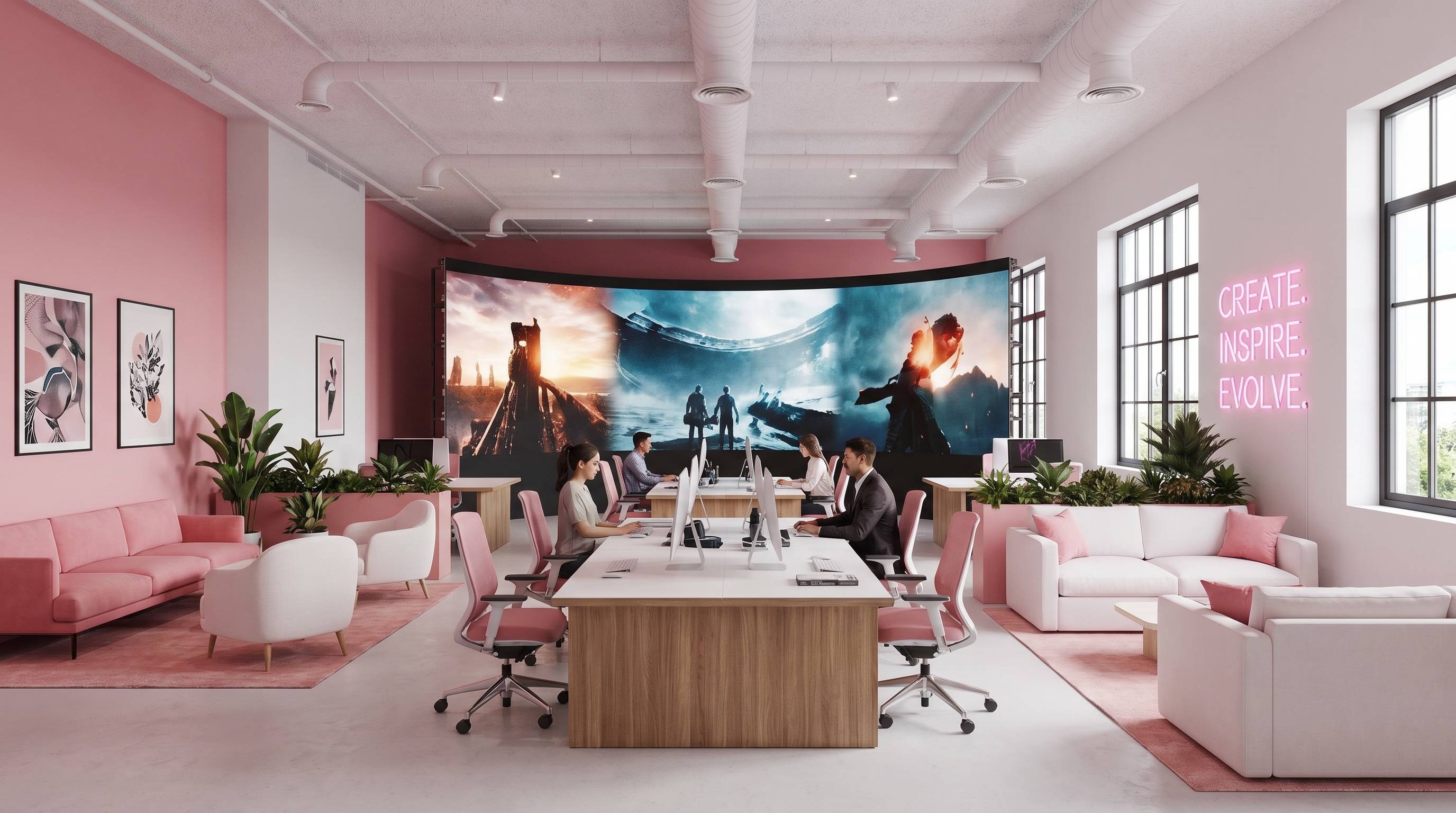 糖心影视传媒公司办公环境